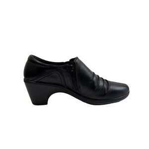 Easy Street Comfort Wave Ankle Booties Women 7.5 Black  Casual.